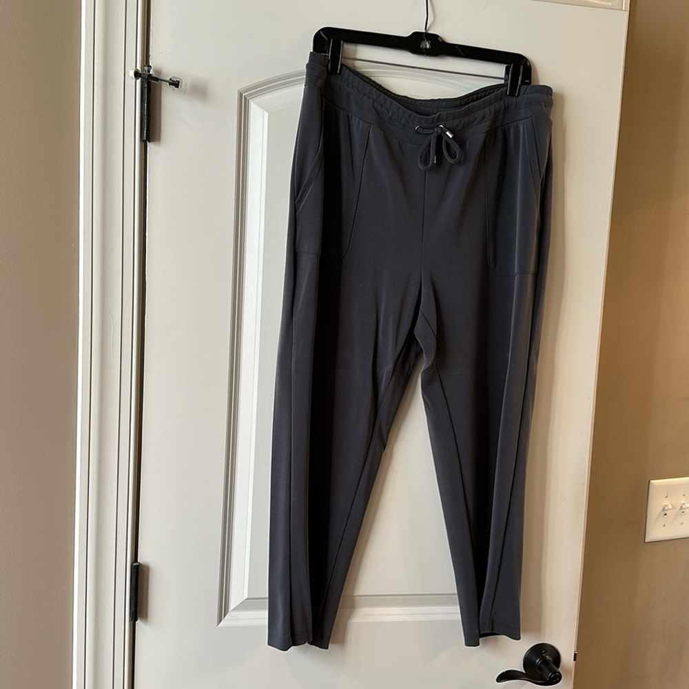Chico’s zenergy gray ankle pants size 12R